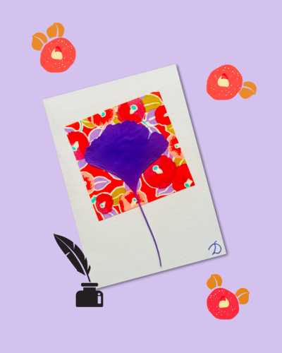 Tsubaki rouge, or & violet