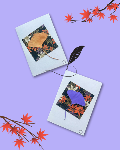 Momiji cuivre & violet